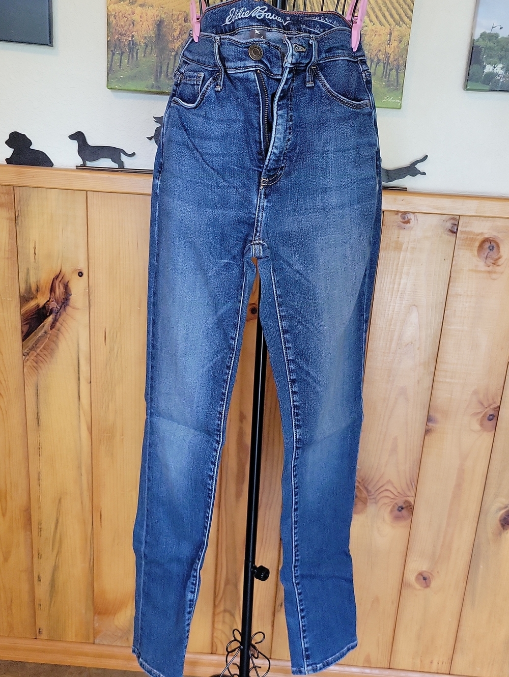 Eddie Bauer Women's Medium Blue Skinny Jeans